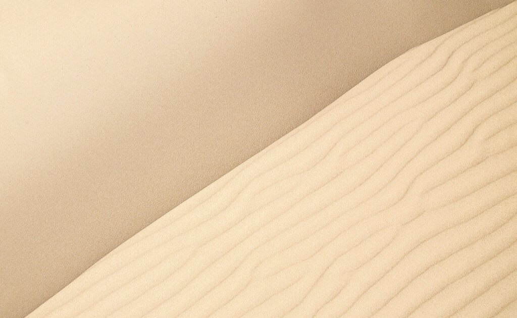 Wüstensand in beige mit Struktur