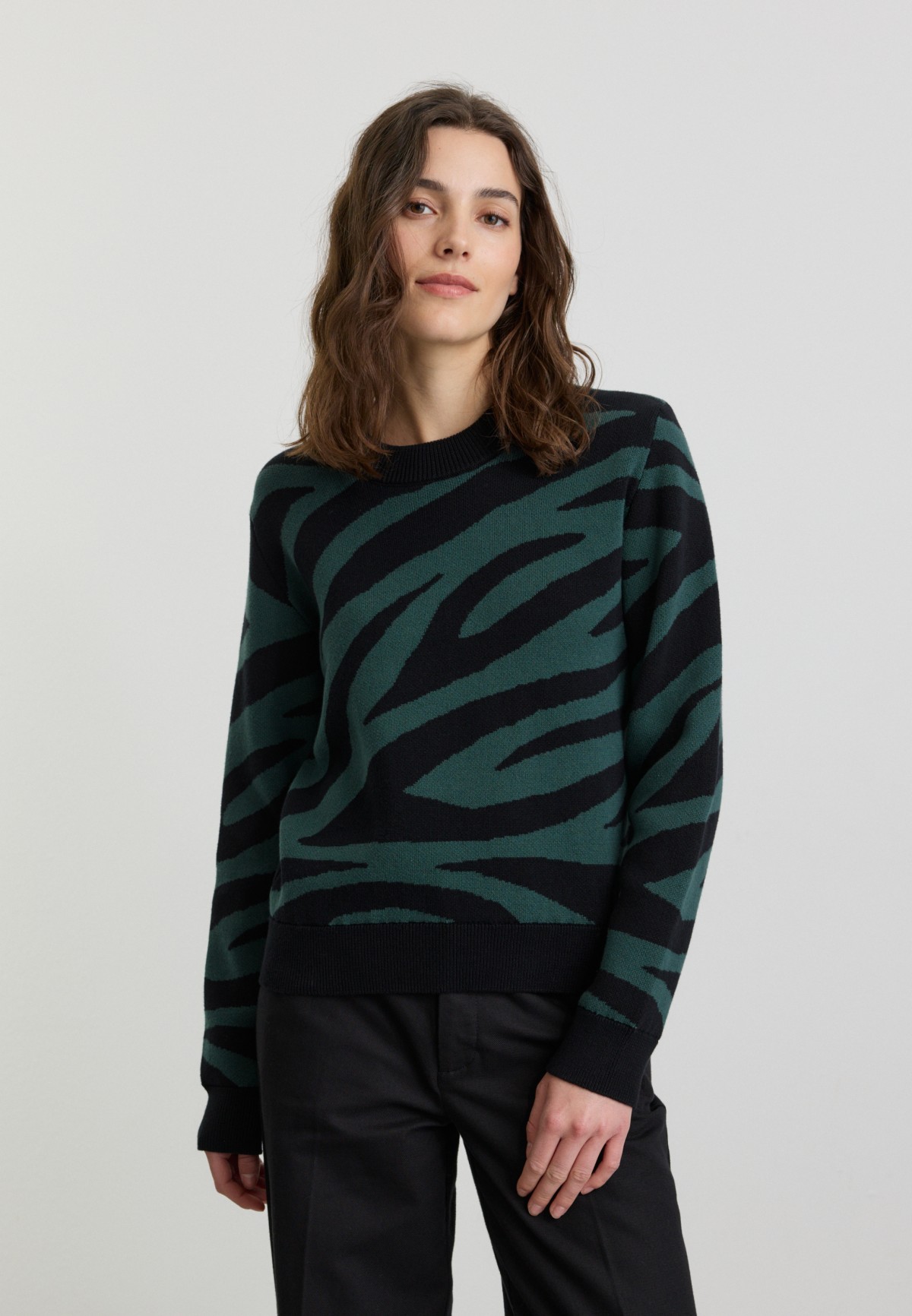 recolution Strickpullover Pistia Zebra