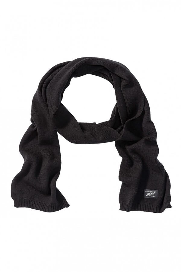 SCHAL KNIT SCHWARZ