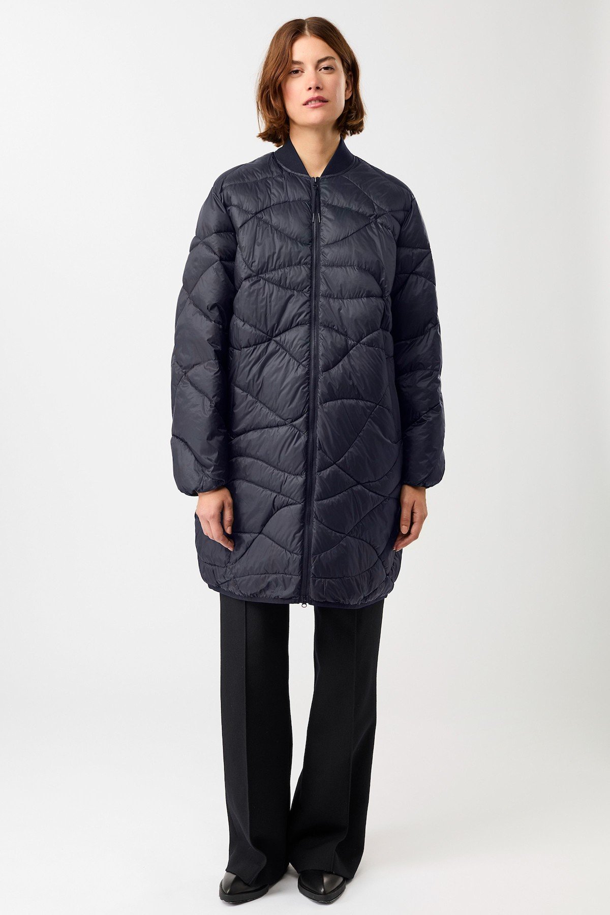 Wintermantel Stratfort Blau