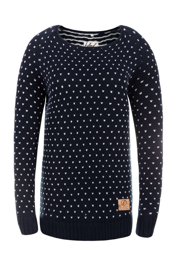 bleed PULLOVER KNIT LADIES BLAU LOV11628 1