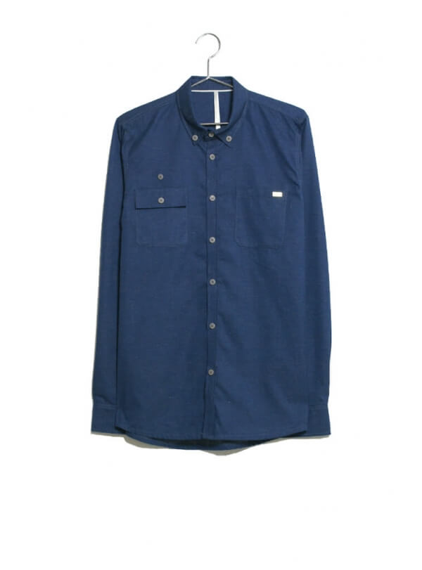 Shirt Blue Melange