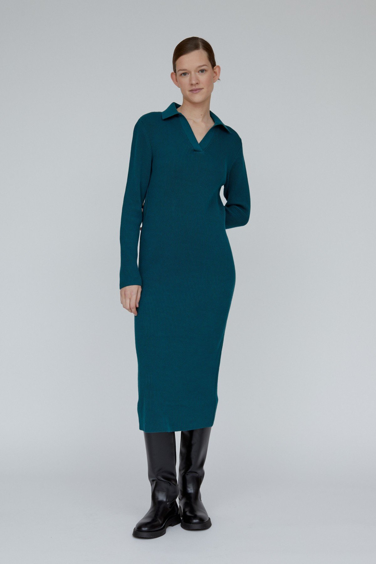 Kleid Jemima Polo Grün