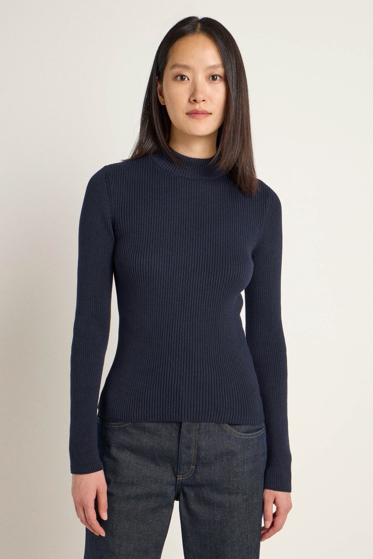 Stehkragenpullover