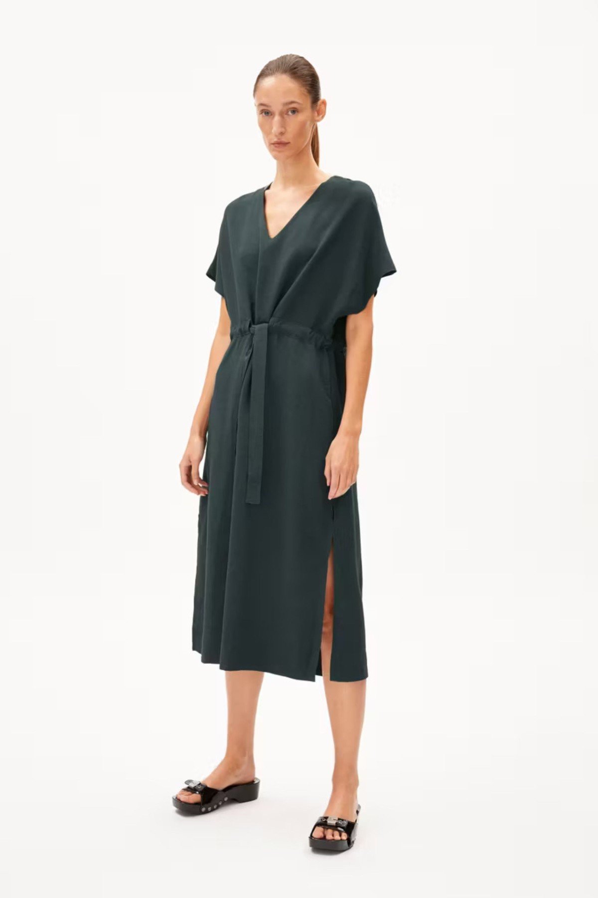 Kleid Maahaliana Lino Grün