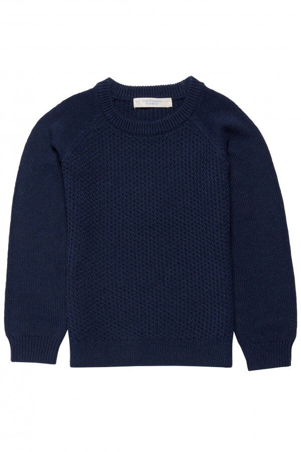 Sense Organics SWEATER PIET NAVY BLAU LOV12921 1
