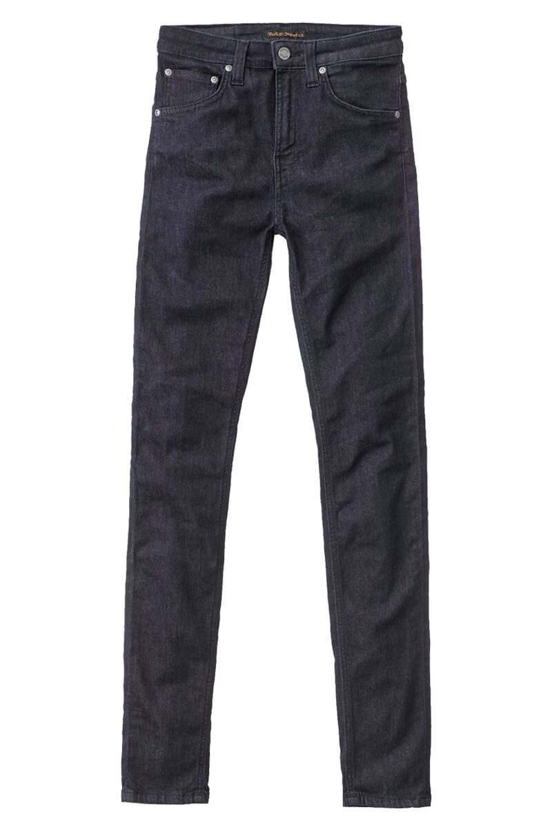Jeans Hightop Tilde Dark Blue from LOVECO Jeans Hightop Tilde Dark Blue from LOVECO