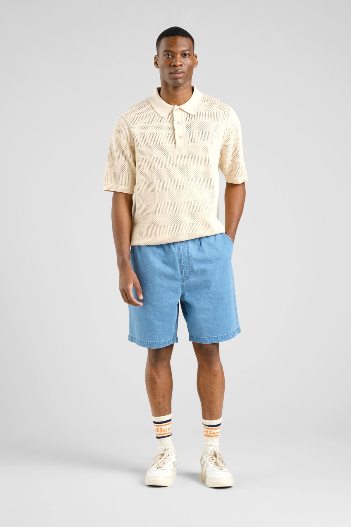 dedicated Shorts Vejle Denim Blau