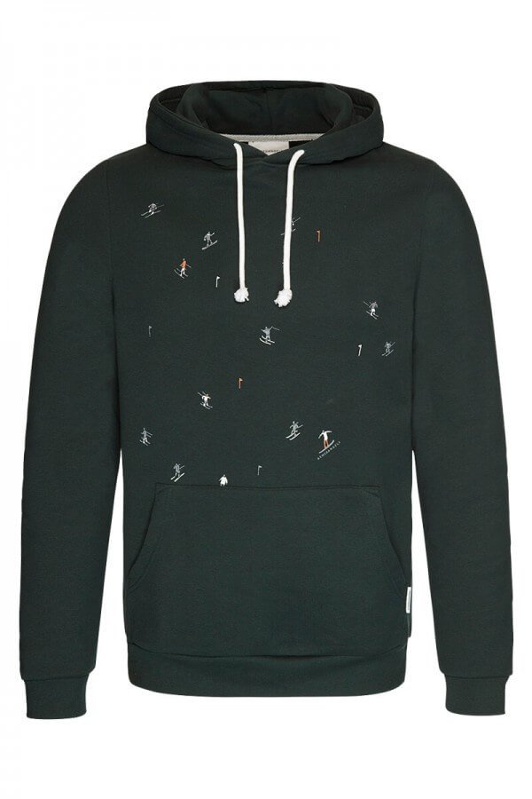 ARMEDANGELS HOODIE LARRY SKIERS DEEP GRÜN LOV12890 1