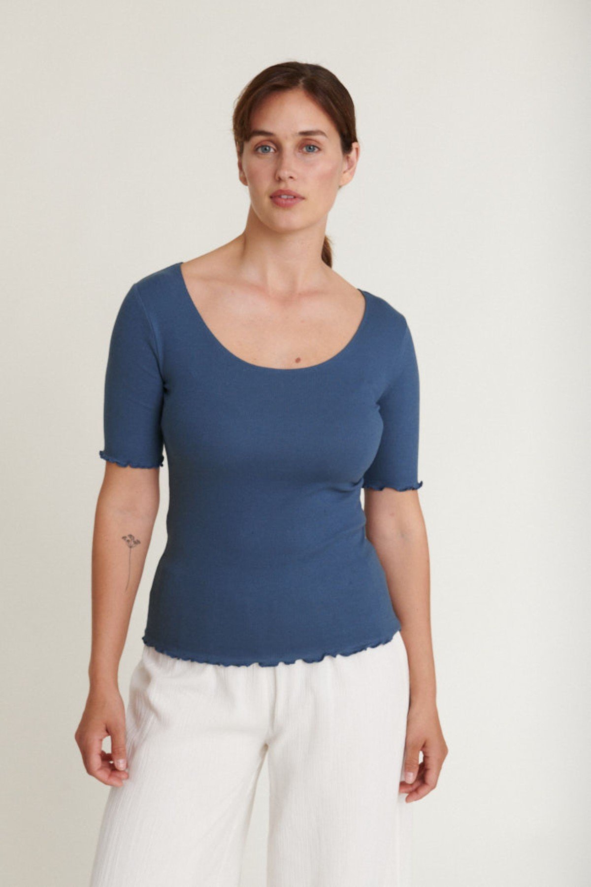 T-Shirt Ludmilla Scallop