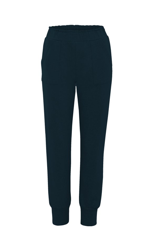 JAN 'N JUNE LOUNGE PANTS TAO RIB BLACK LOV12560 1