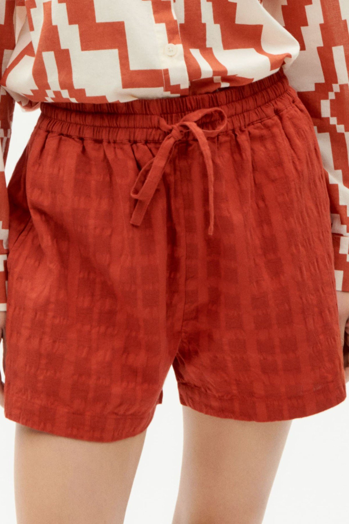 Shorts Geranio Cuadrito Rot