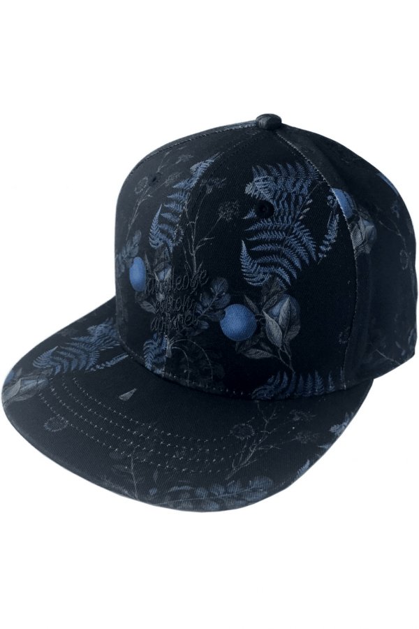 KnowledgeCotton Apparel CAP WITH EMBRODERY KALE LOV12640 1