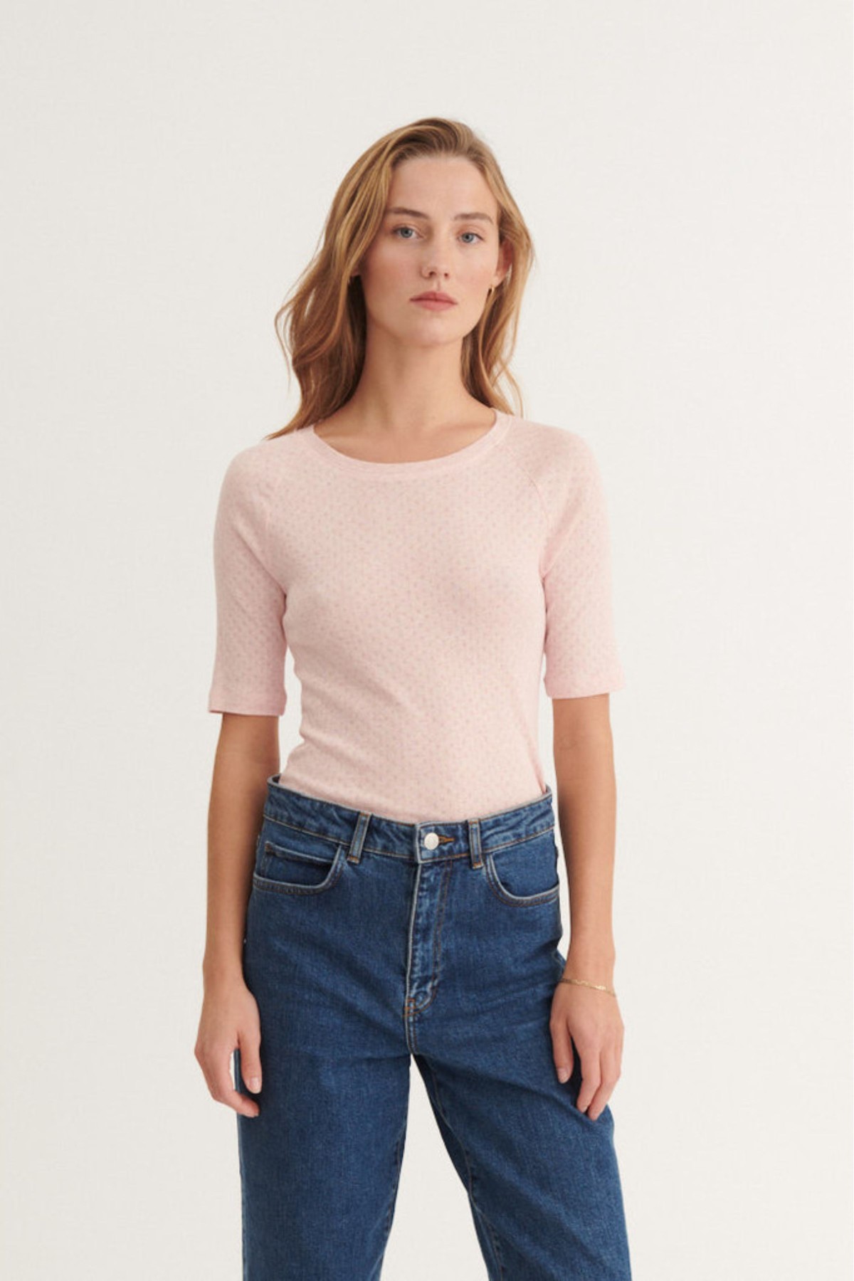 Basic Apparel T-Shirt Artense Pink