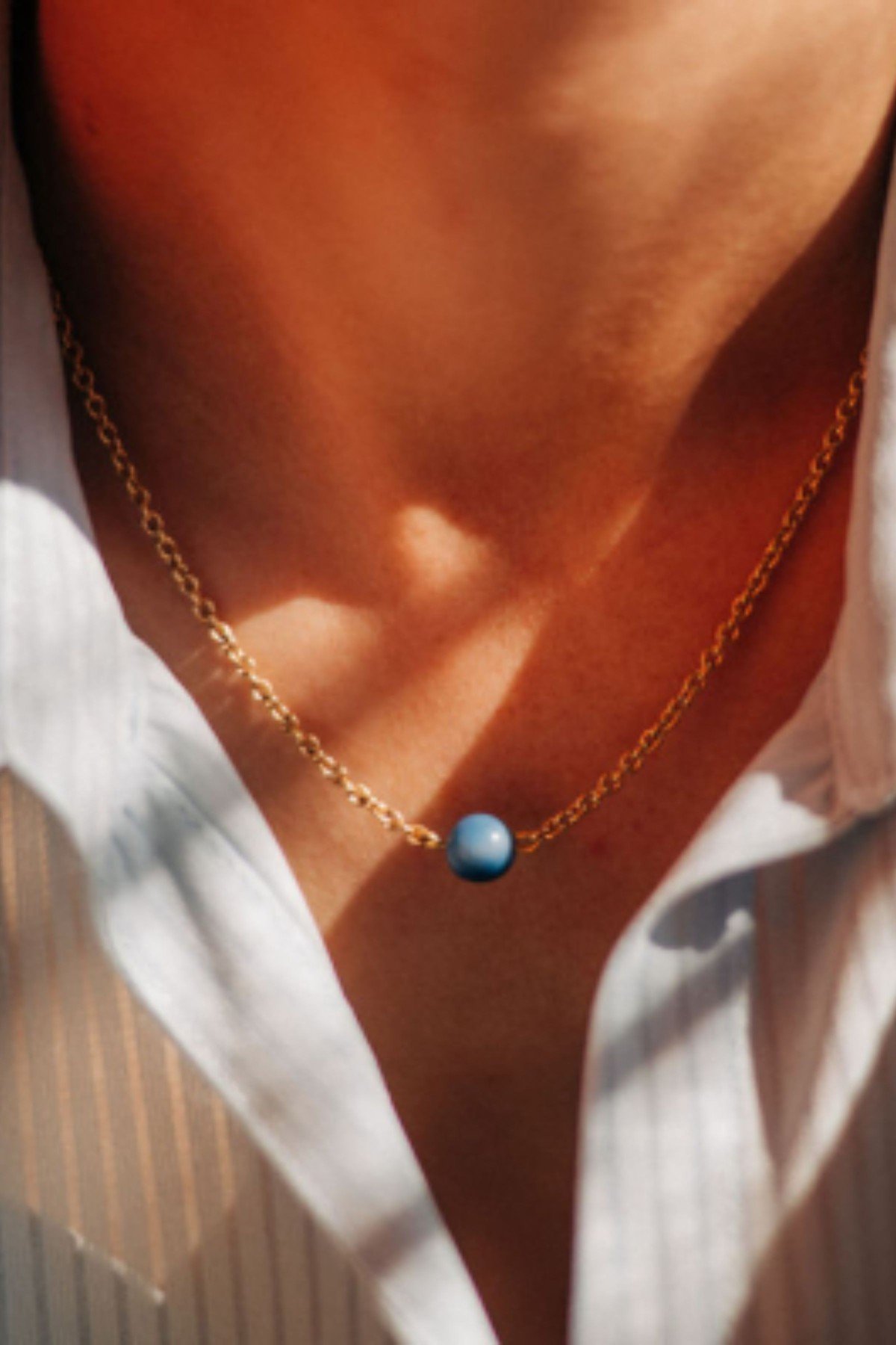 Kette Tagua Vergoldet