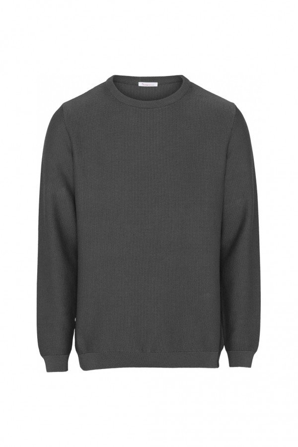 KnowledgeCotton Apparel PULLOVER SMALL PATTERN KNIT LOV13882 1