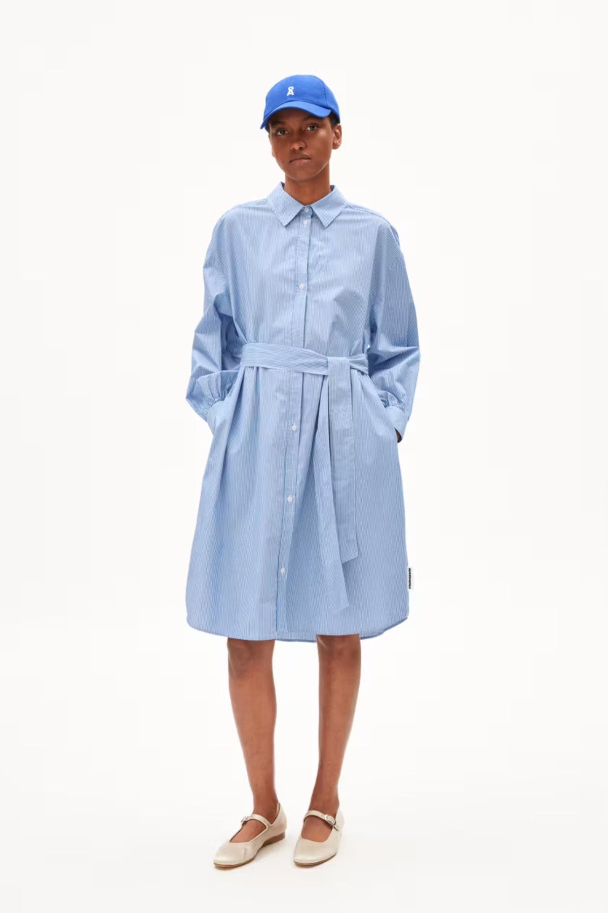 Kleid Suriaana Striped Blau
