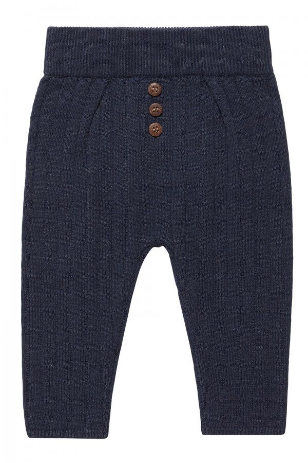 Sense Organics LEGGINGS PABLO KNITTED NAVY BLAU LOV12932 1