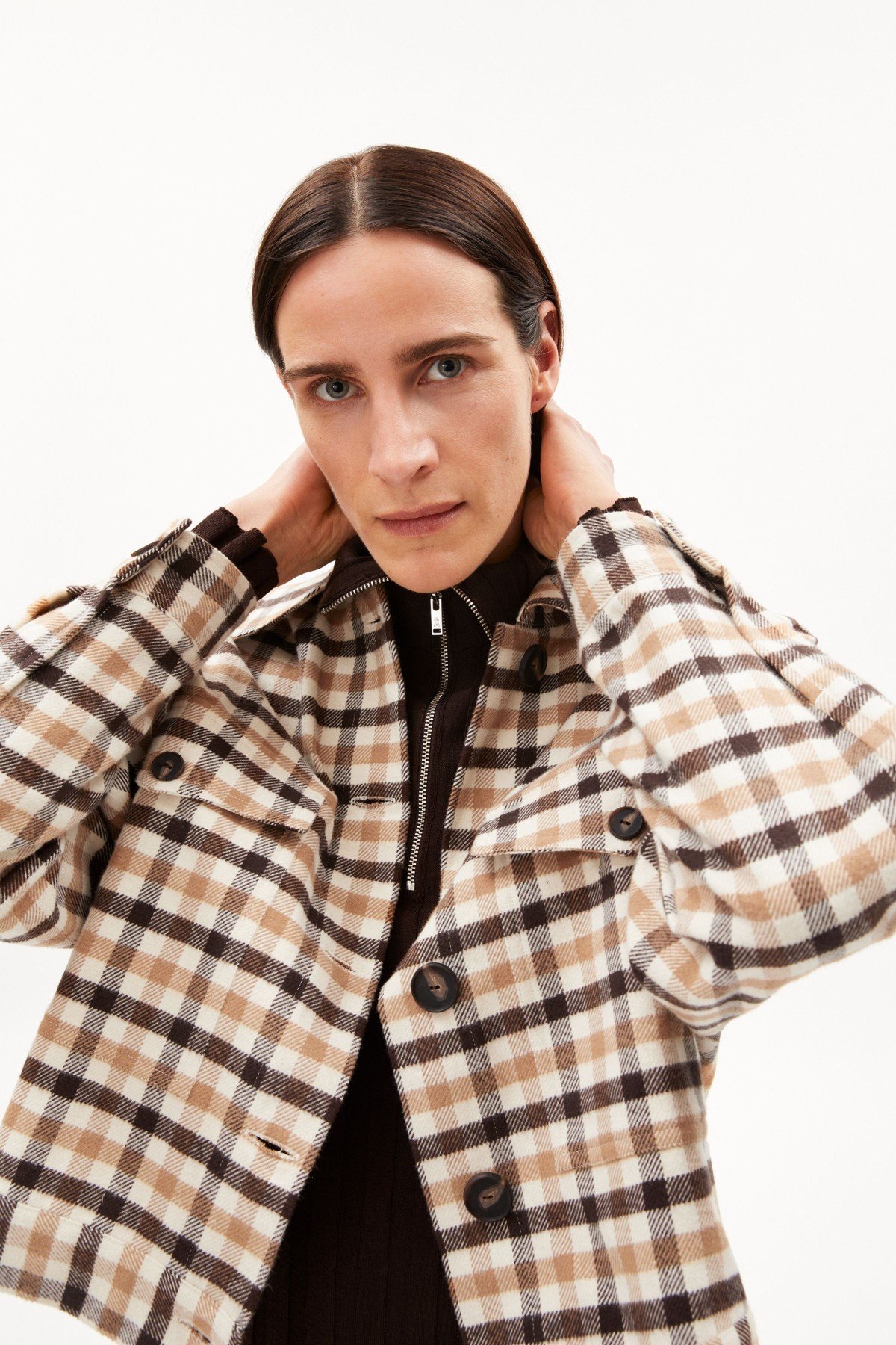 Jacke Aalisea Pattern Off White