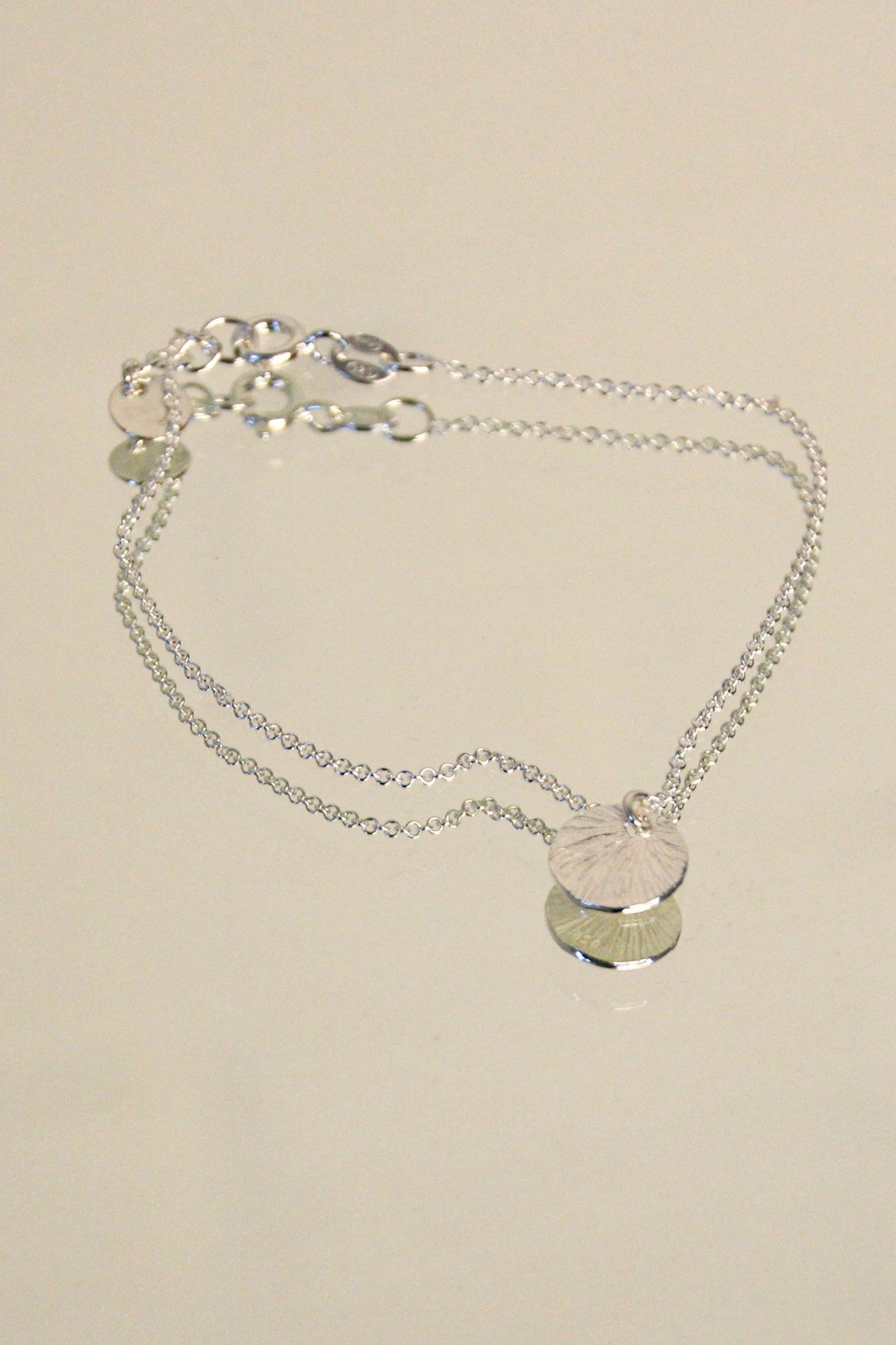 Armband Small Shell Silber