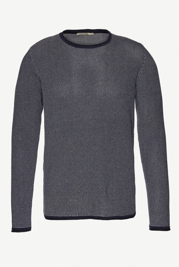 ARMEDANGELS PULLOVER XAVER BLAU LOV11661 1