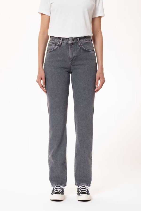 Jeans Straight Sally Grey Ash