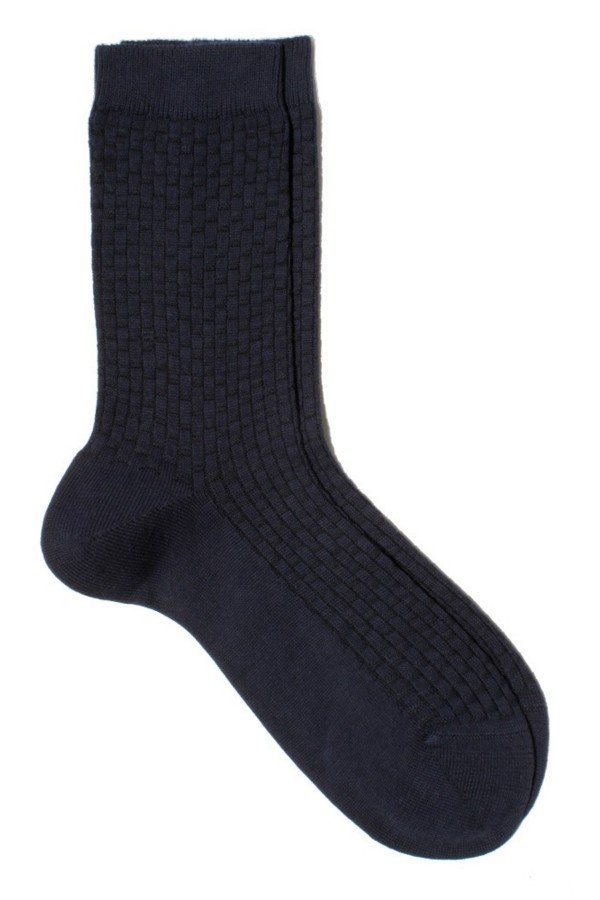 Better Than Nude SOCKEN JACQUARD BLAU LOV13681 1