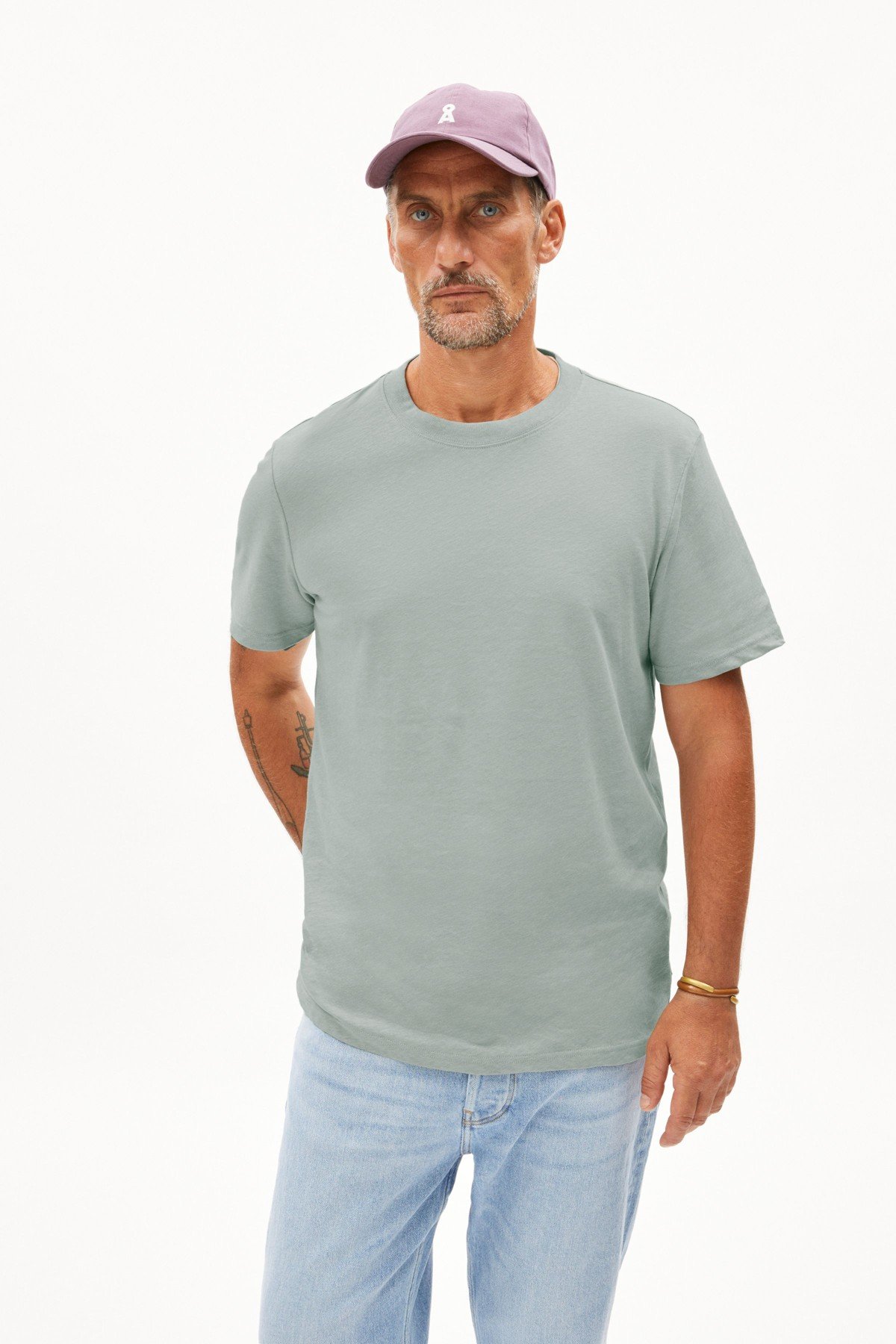 T-Shirt Maarkos Lino Grün