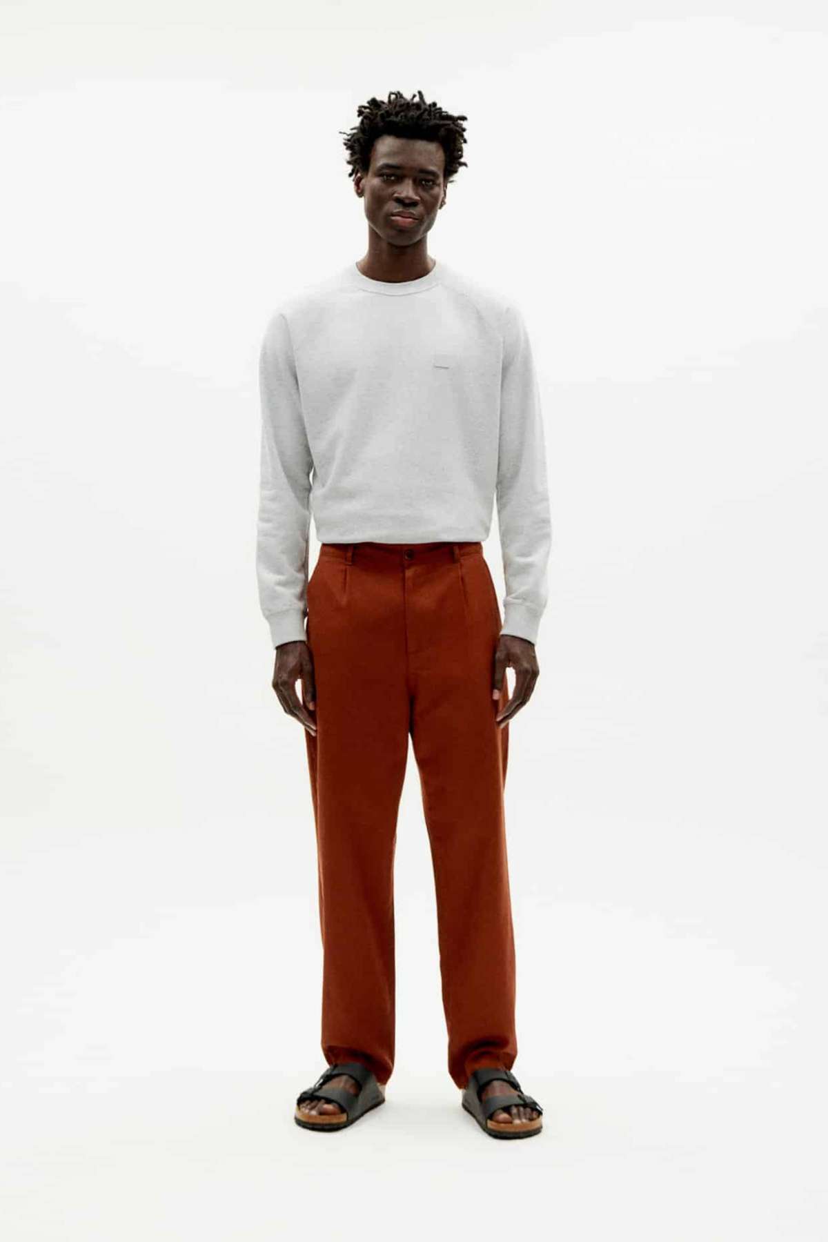 MARKAWARE FLATFRONT EASY PANTS SUPER 120