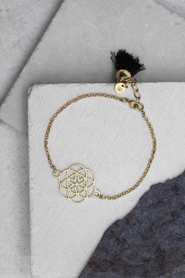 BRACELET MANDALA GOLD