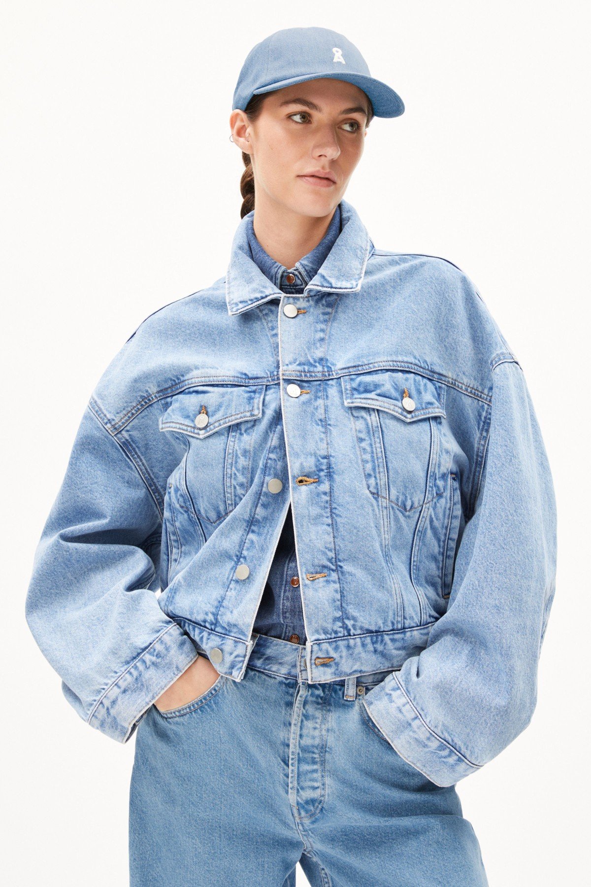 Jeansjacke Paasithe Blau