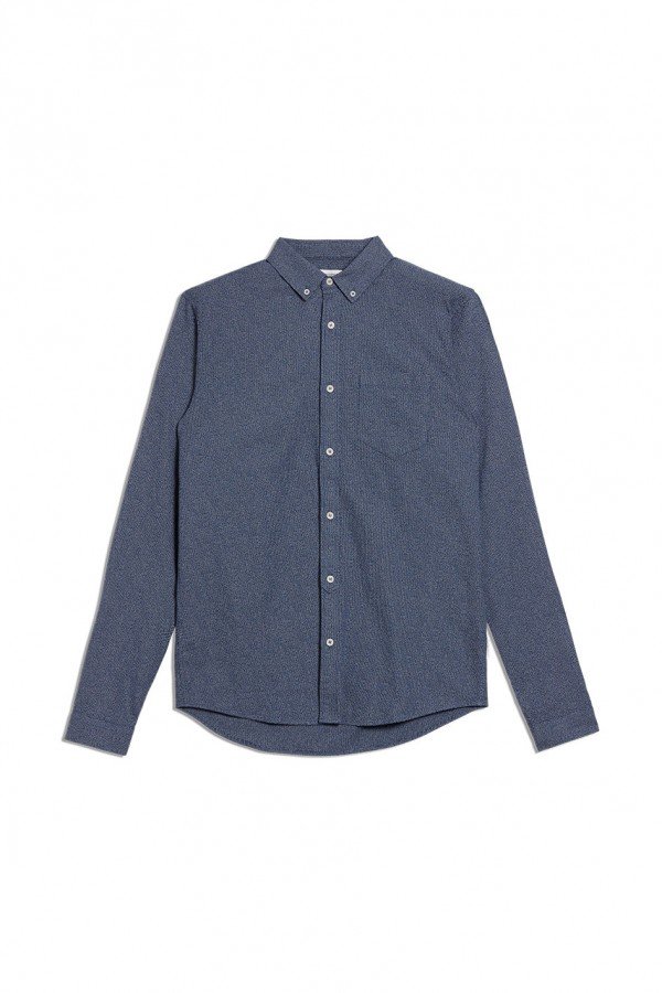 ARMEDANGELS HEMD TOAARBEN BLAU LOV13829 1