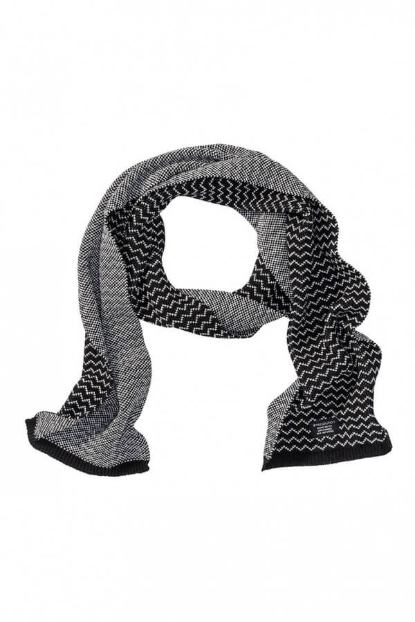 SCHAL ZIGZAG SCHWARZ