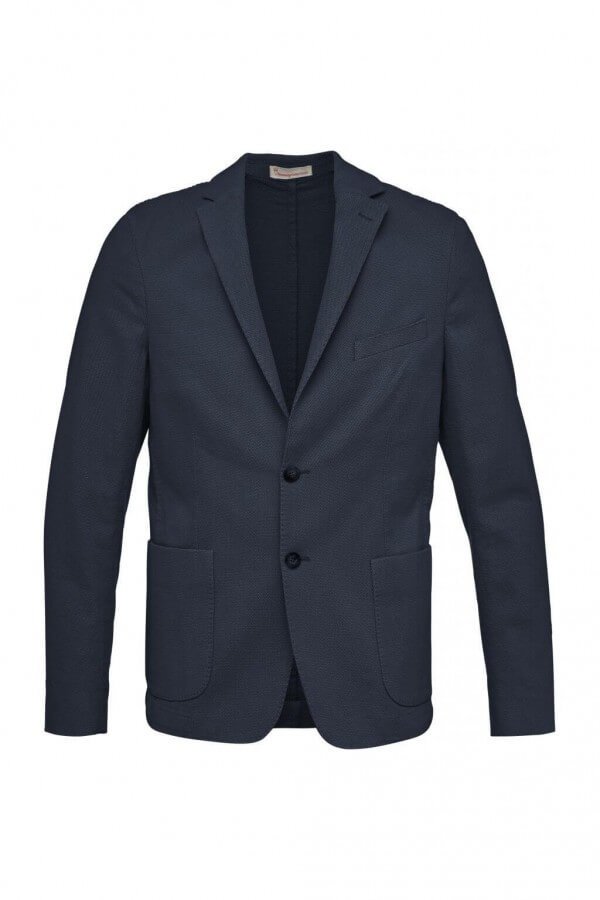 KnowledgeCotton Apparel BLAZER STRUCTURED DUNKELBLAU LOV12061 1