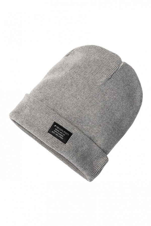 Mütze Knit Beanie Grau
