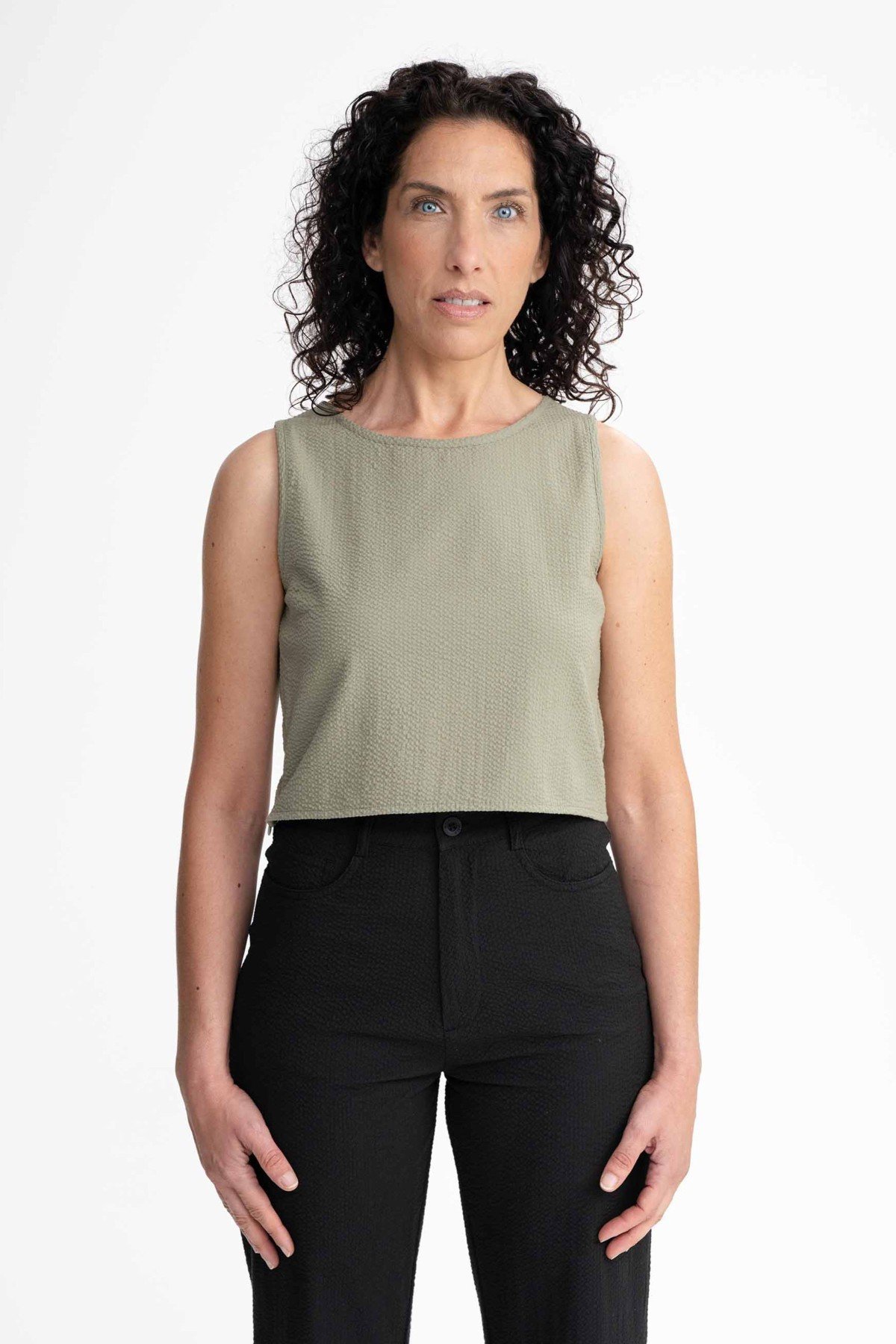 Top Tamani Seersucker