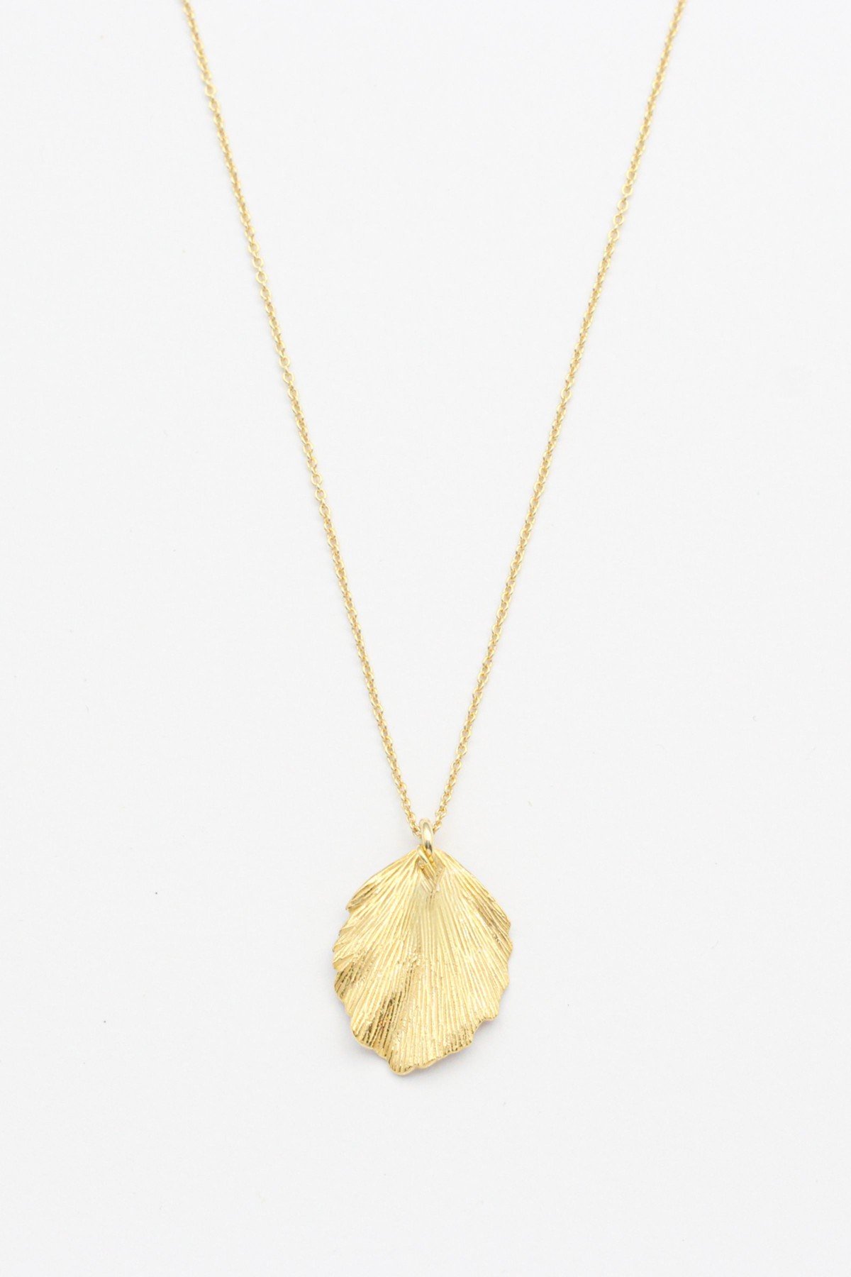 Kette Hazel Leaf Gold