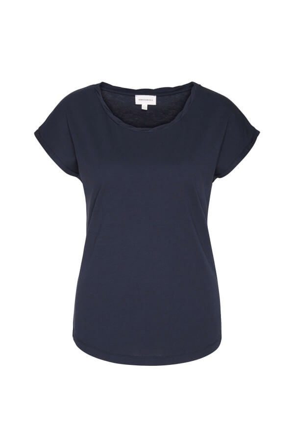 ARMEDANGELS T-SHIRT LAALE NAVY BLAU LOV11937 2