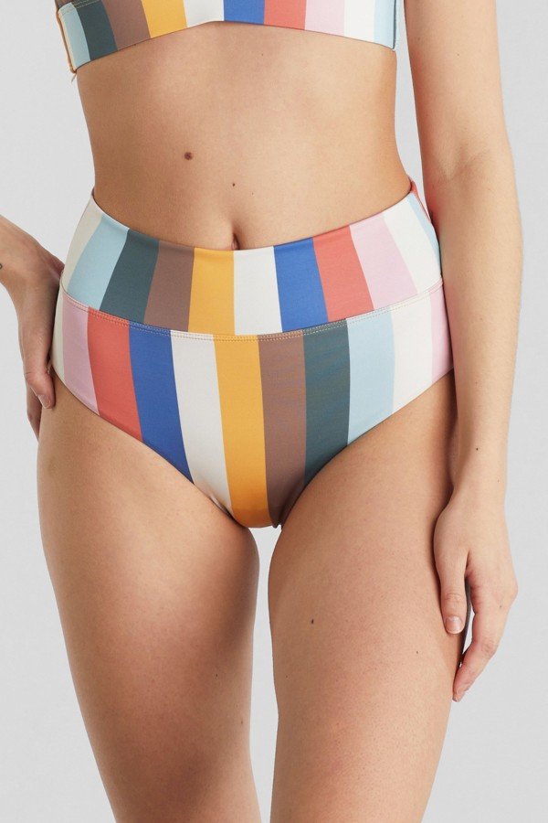 Bikini Bottom Slite Stripes