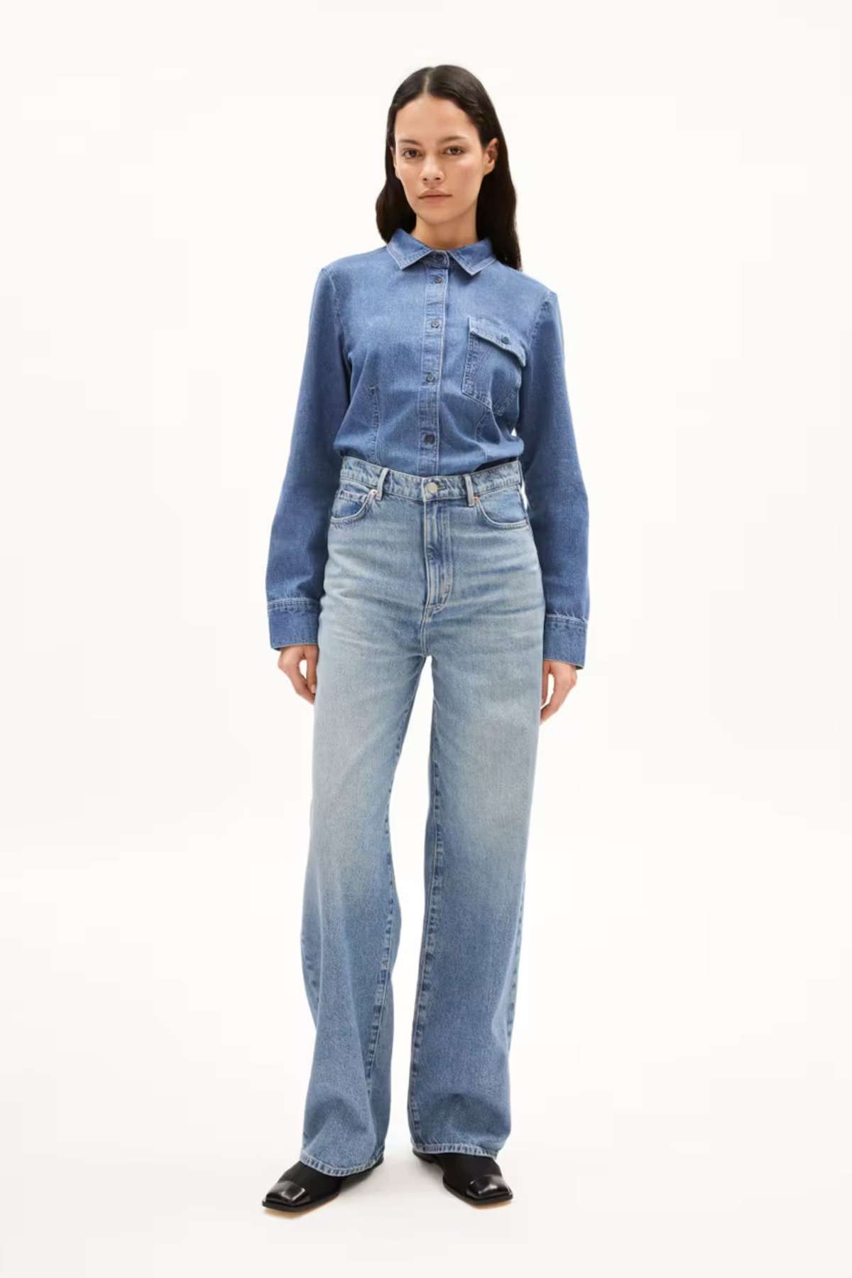 ARMEDANGELS Jeans Enijaa Light Cerulean | Loveco