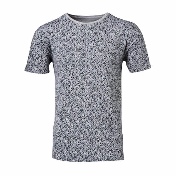 Bild-KnowledgeCottonApparel-TshirtOwlPrint-greymelange-001