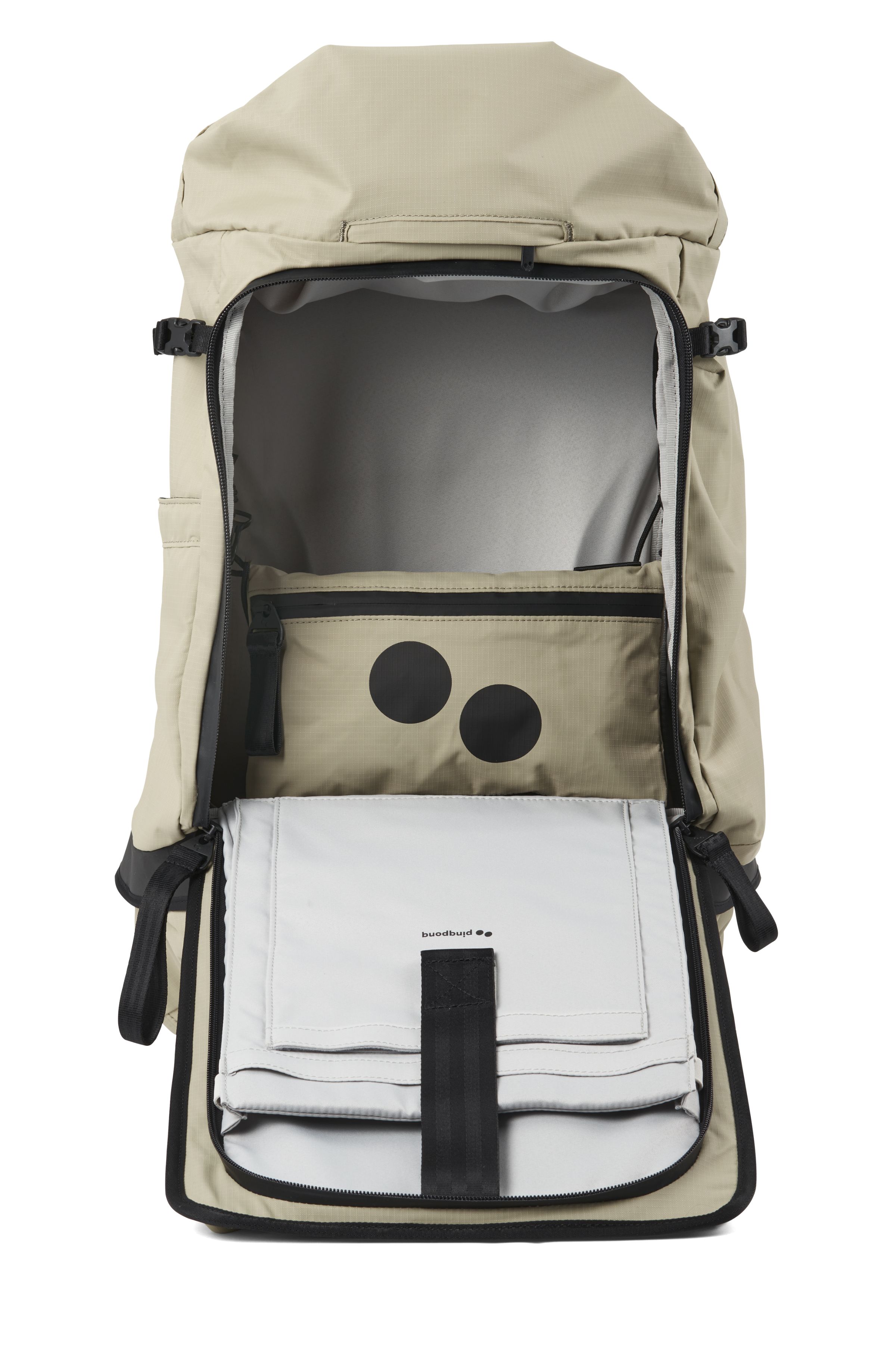 pinqponq Rucksack Komut Large Pure Olive Loveco