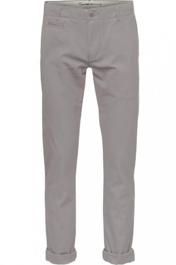 KnowledgeCotton Apparel CHINO CHUCK ALLOY GRAU LOV11870 1