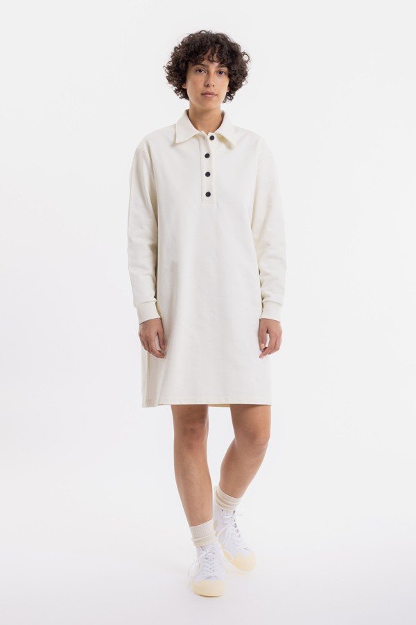 Kleid Polo Off White