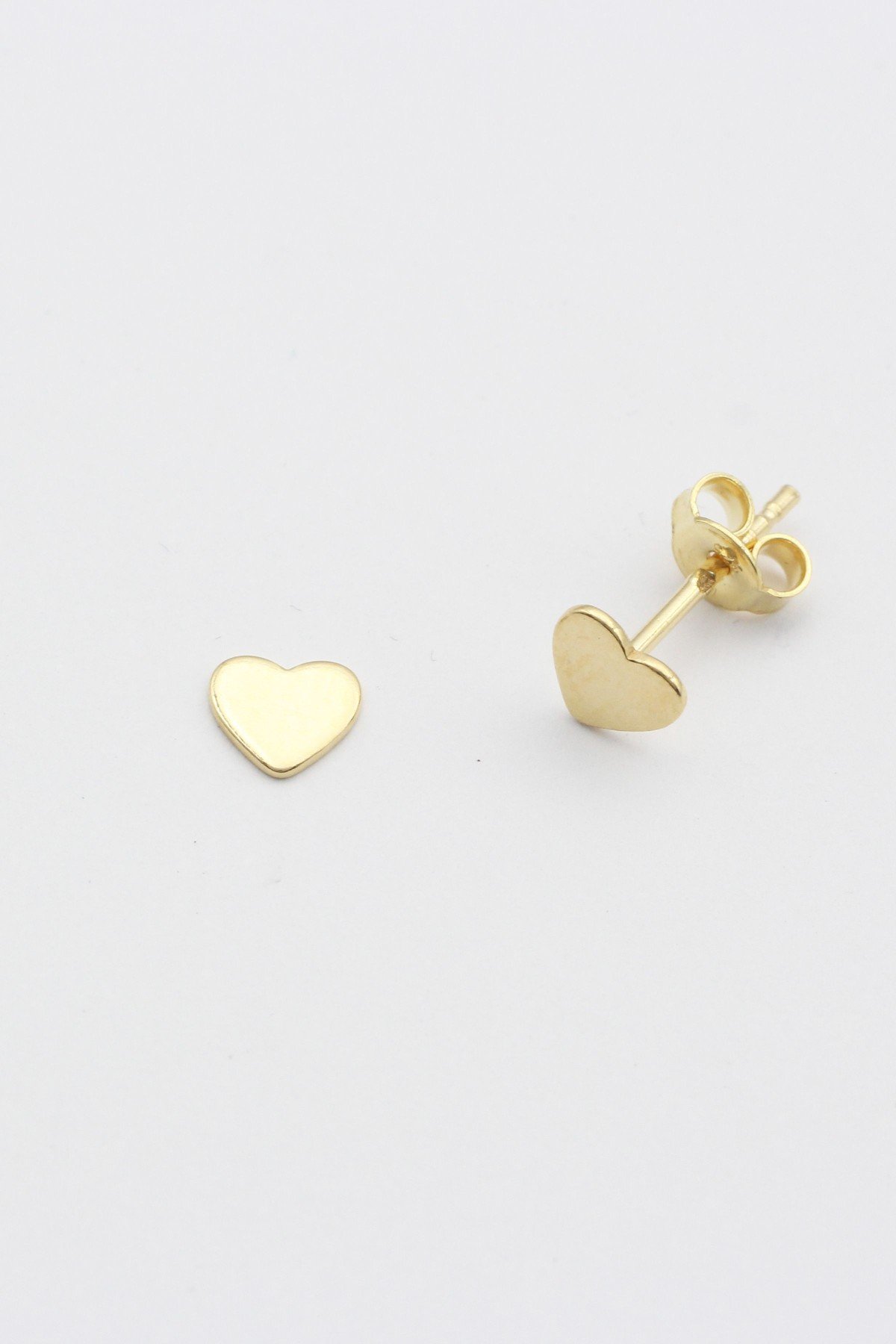 Ohrstecker Tiny Heart Gold