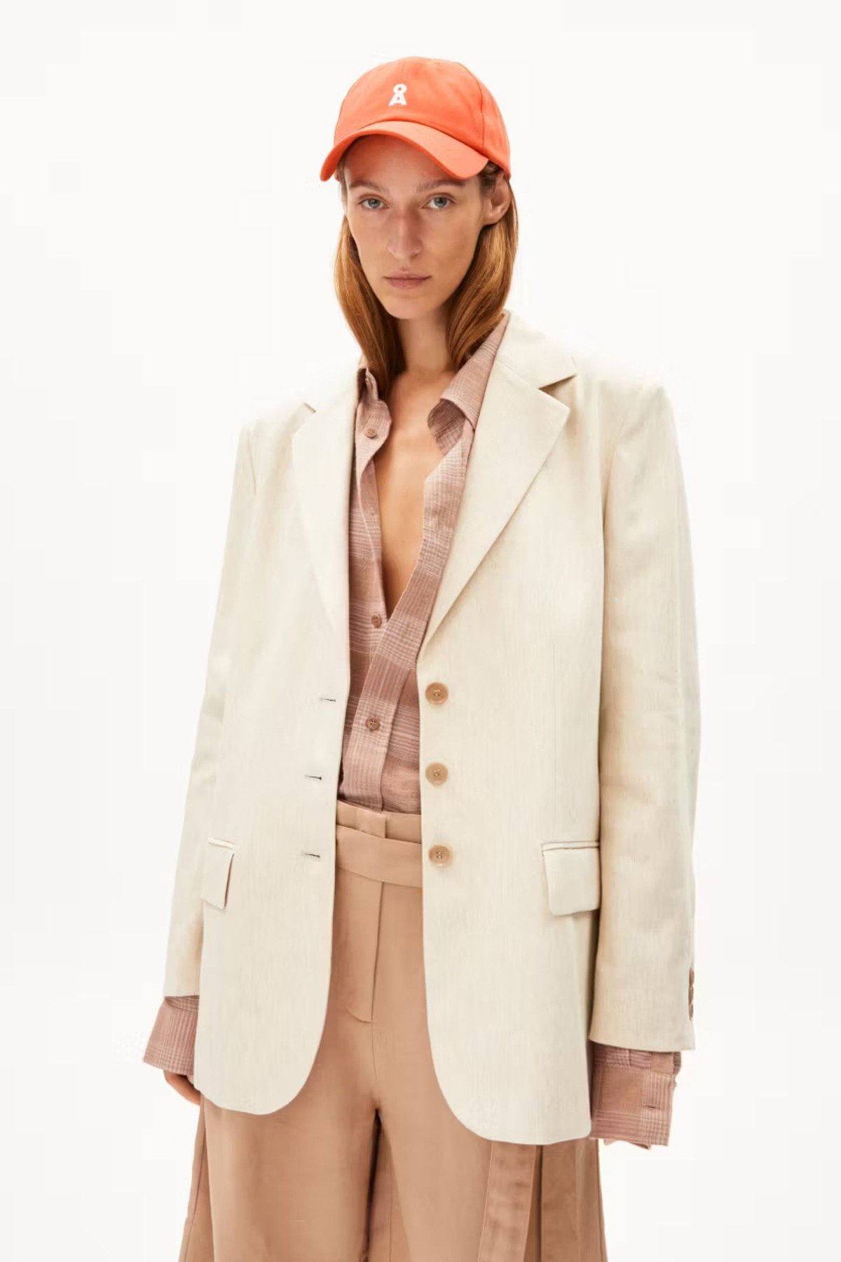 Blazer Paulilaa Lino Heavy Beige