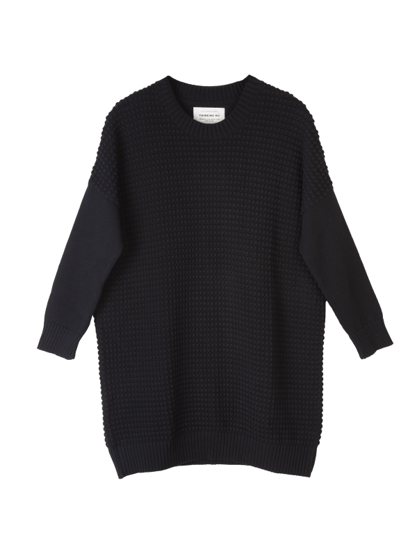 Thinking MU DRESS BIG SQUARE SCHWARZ LOV11595 1