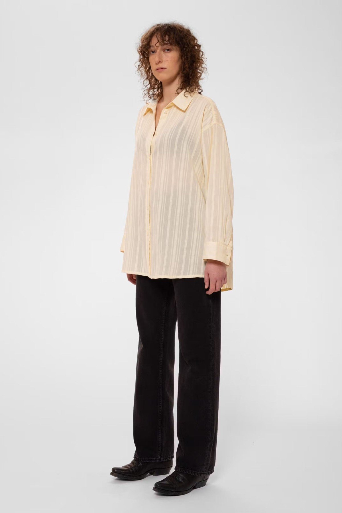 Hemd Monica Cotton Gelb