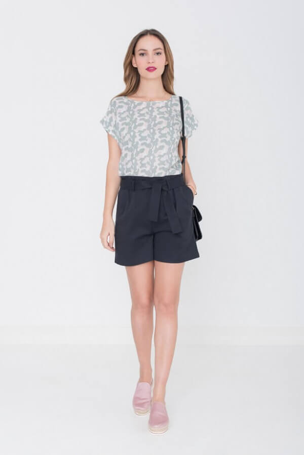 Miss Green SHORTS MAYLING BLAU LOV12280 1