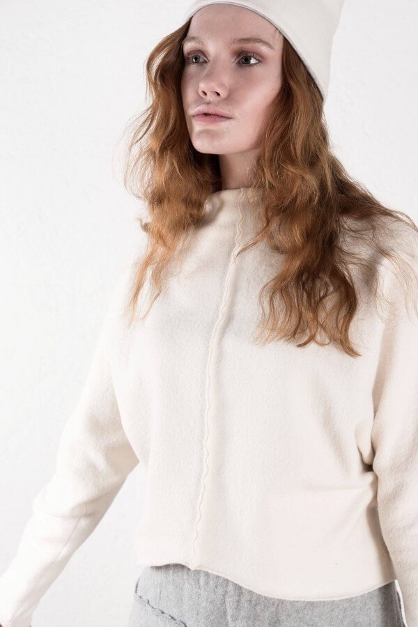 greentee SWEATSHIRT CUDDLE BEE CREME WEISS LOV12785 1